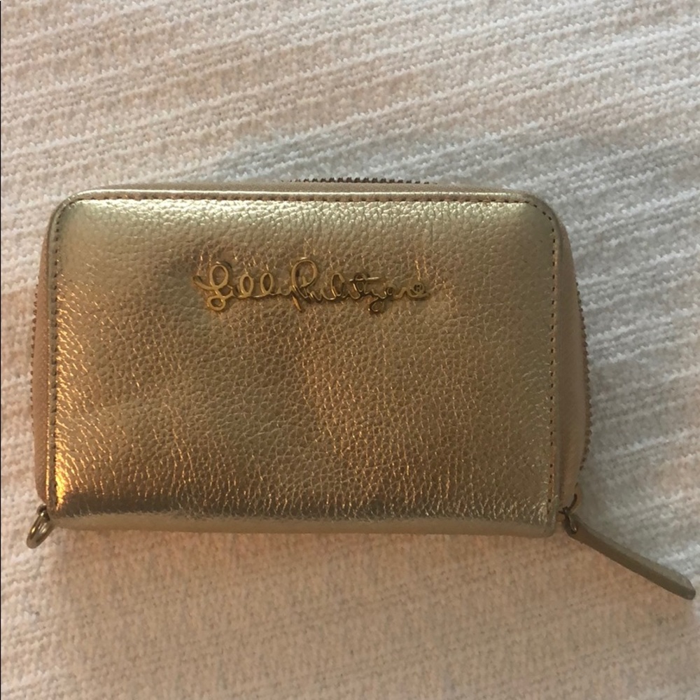 Lilly Pulitzer Gold Wallet